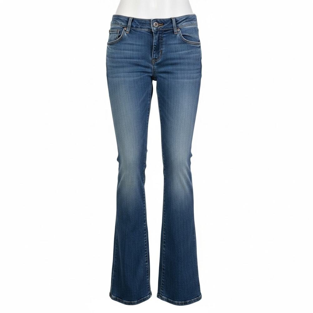 Hudson Jeans Size 27 Bootcut Flare Medium Wash Stretch Denim Made in USA
